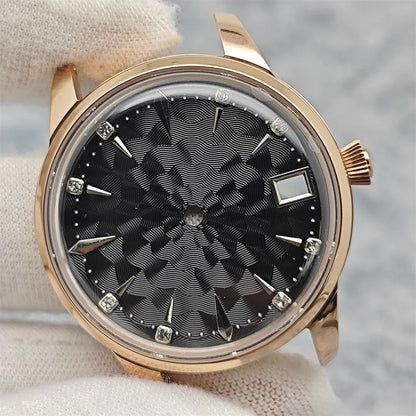 33mm Bubble Crystal Women's Cocktail Steel Watch Case for NH35/NH36/4R35A/4R36A
