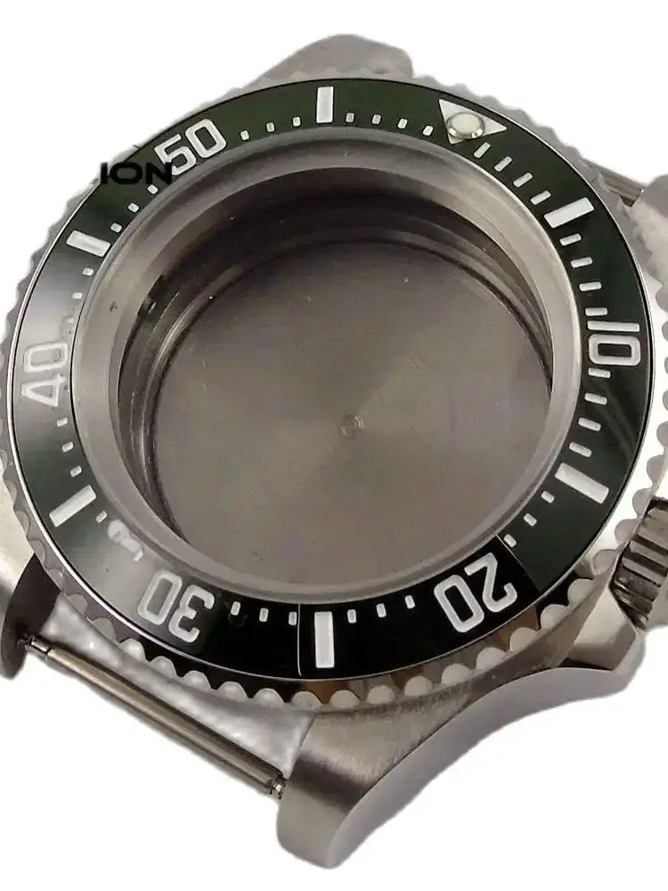 41mm Blue Bezel 316L Steel Watch Case Fit ETA 2836 2824 Miyota 8215 821A
