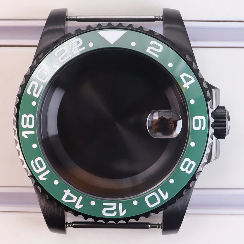 40mm Watch Case For NH34 NH35 NH36 NH38 NH70 4R36 Miyota 8215 Eta 2824 GMT SUB