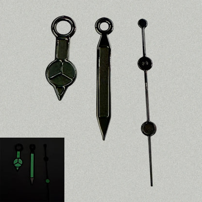 Modified Green Luminous Watch Hands Pointers for NH35/NH36/4R/7S Movement