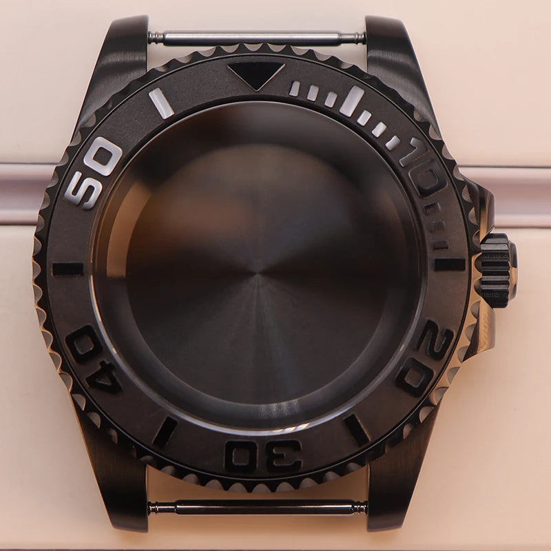 40mm Watch Case For NH34 NH35 NH36 NH38 NH70 4R36 Miyota 8215 Eta 2824 GMT SUB