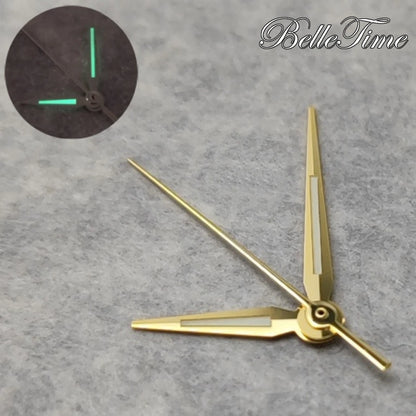 C3 Green luminous Multicolor Watch Hands for NH34 NH35 4R35 NH36 4R36 Movement