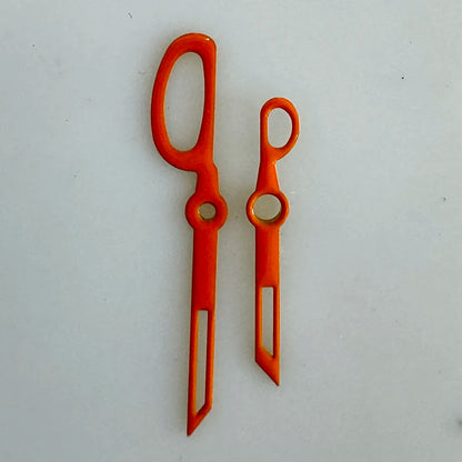 Modified Scissors Watch Hands Pointers Multicolor for NH35/NH36/4R/7S Movement