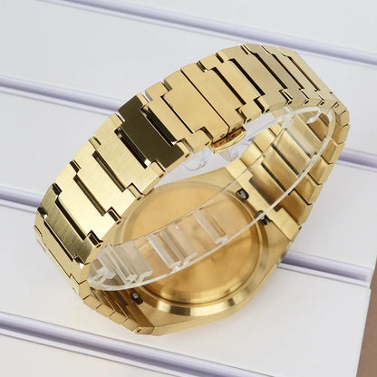 40mm Fluted Bezel Watch Cases For PRX Super Player Mod NH35 NH36 NH38 NH34 4R