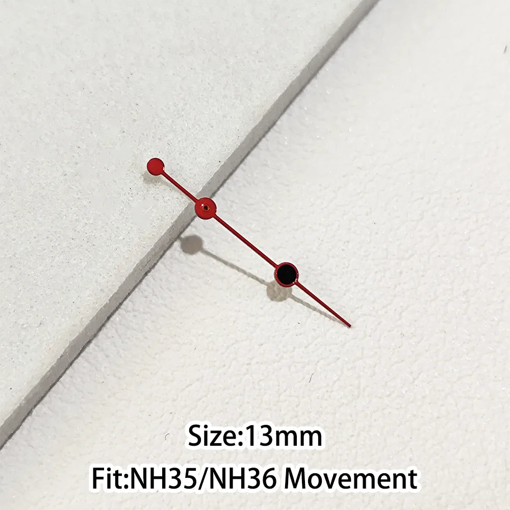 Green/Blue Green Luminous Watch Hands Fit NH35 NH36 Personalized Second Hand