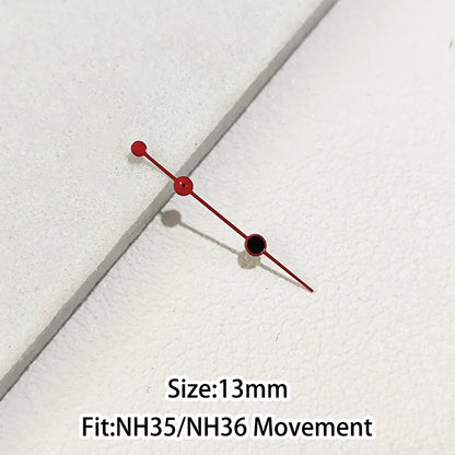 Green/Blue Green Luminous Watch Hands Fit NH35 NH36 Personalized Second Hand