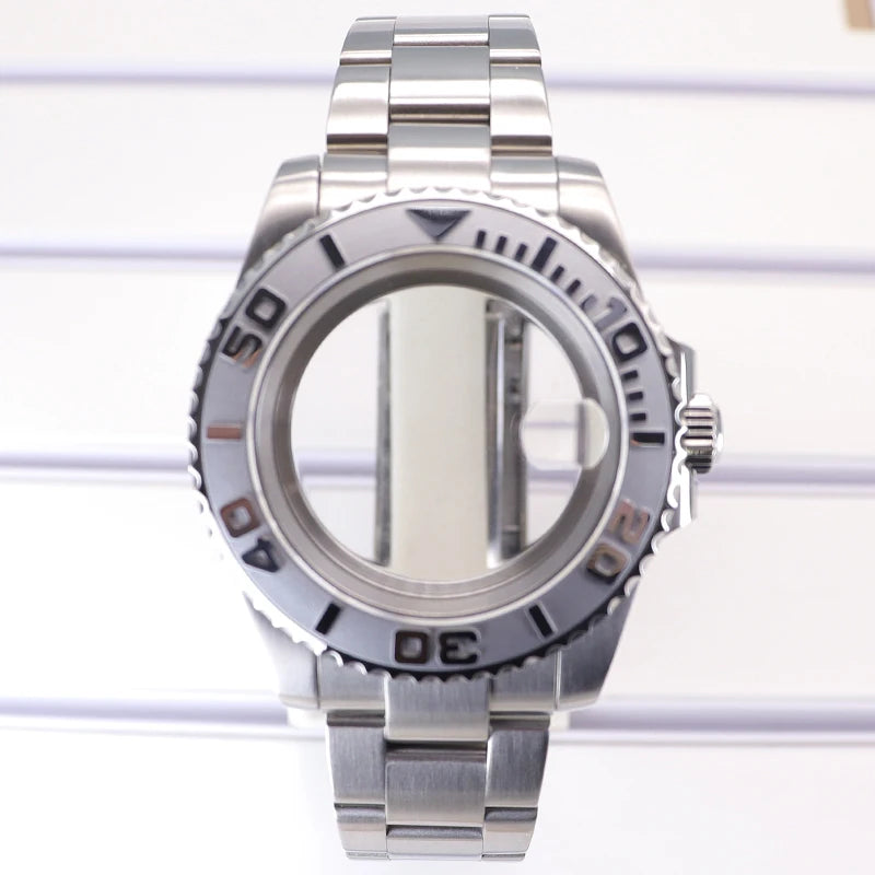 40mm Watch Cases Sapphire For Nh35 Nh36 Nh34/38 Nh70 Miyota 8215 Eta 2824 PT5000