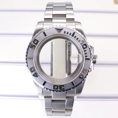 40mm Watch Cases Sapphire For Nh35 Nh36 Nh34/38 Nh70 Miyota 8215 Eta 2824 PT5000
