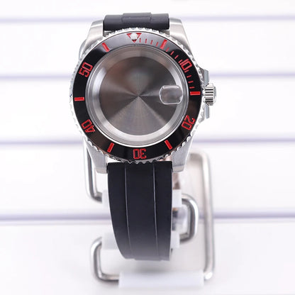 40mm Watch Case For 4R NH35 NH36 NH34/38 NH70 8215 Eta2824 PT5000 Sapphire Glass