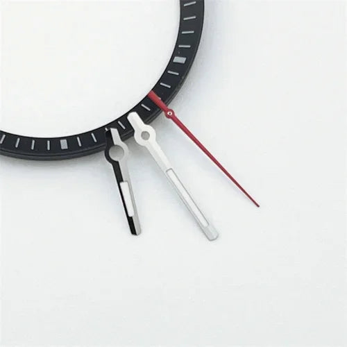 Green Luminous Logbook Watch Hands Green Orange Red Second Hand for NH35/NH36