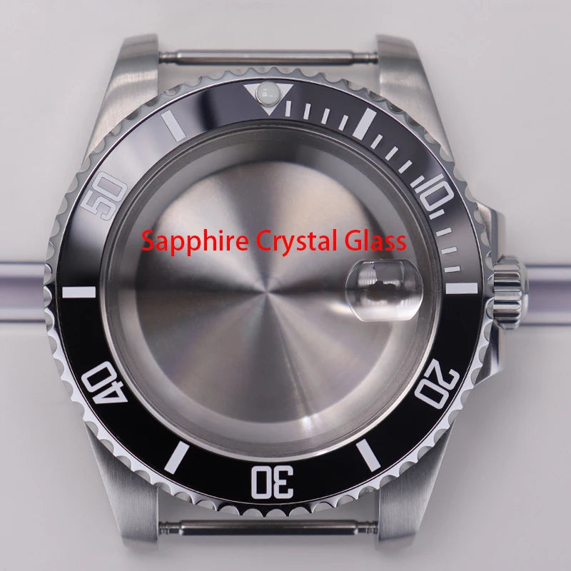 40mm Watch Cases for Nh35 Nh34 Nh36 Nh38 Miyota 8215 Eta 2824 Sapphire Glass