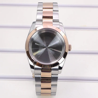 36/39mm Watch Cases and Strap Sapphire Glass For NH35 NH36 NH34 NH38 Miyota 8215