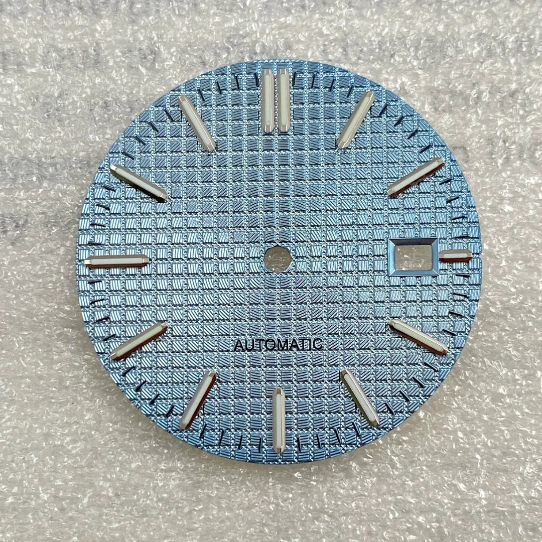 31.8mm Watch Dial AP Customizable Slogo For NH35 NH36 Hands C3 Green Luminous
