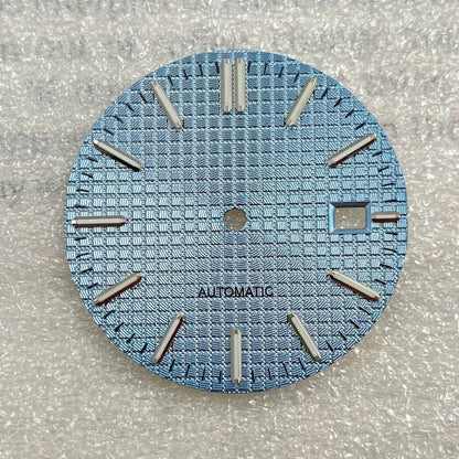 31.8mm Watch Dial AP Customizable Slogo For NH35 NH36 Hands C3 Green Luminous