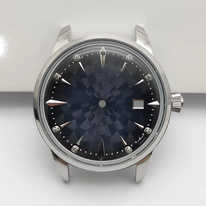 40mm Watch Case 35mm Dial Set Diamond Scale 20mm Strap Cocktail Watch for NH35