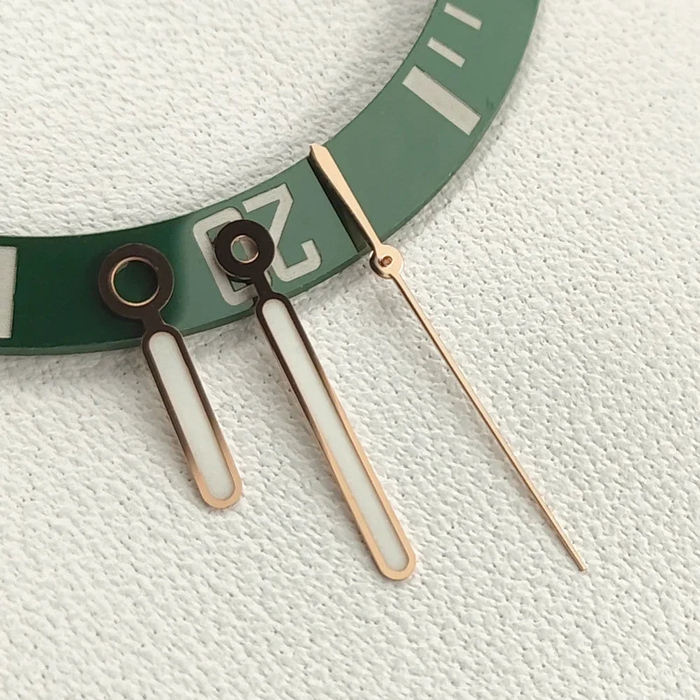 4 Colors Trim Options Green Luminous Watch Hands for NH36 NH35 Movement