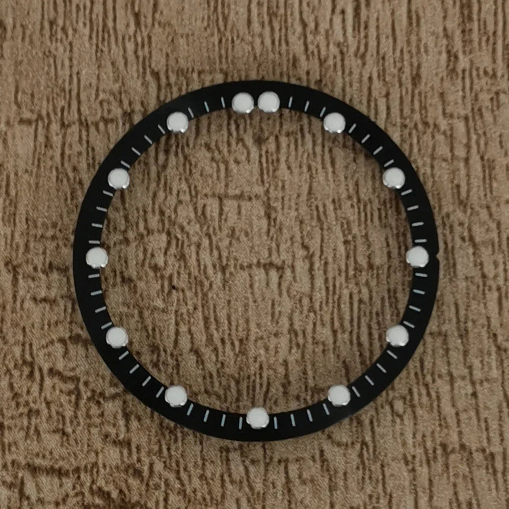 28.5mm Multicolor Ring Watch Bezel Inner Shadow Watch Face for NH70 Movement