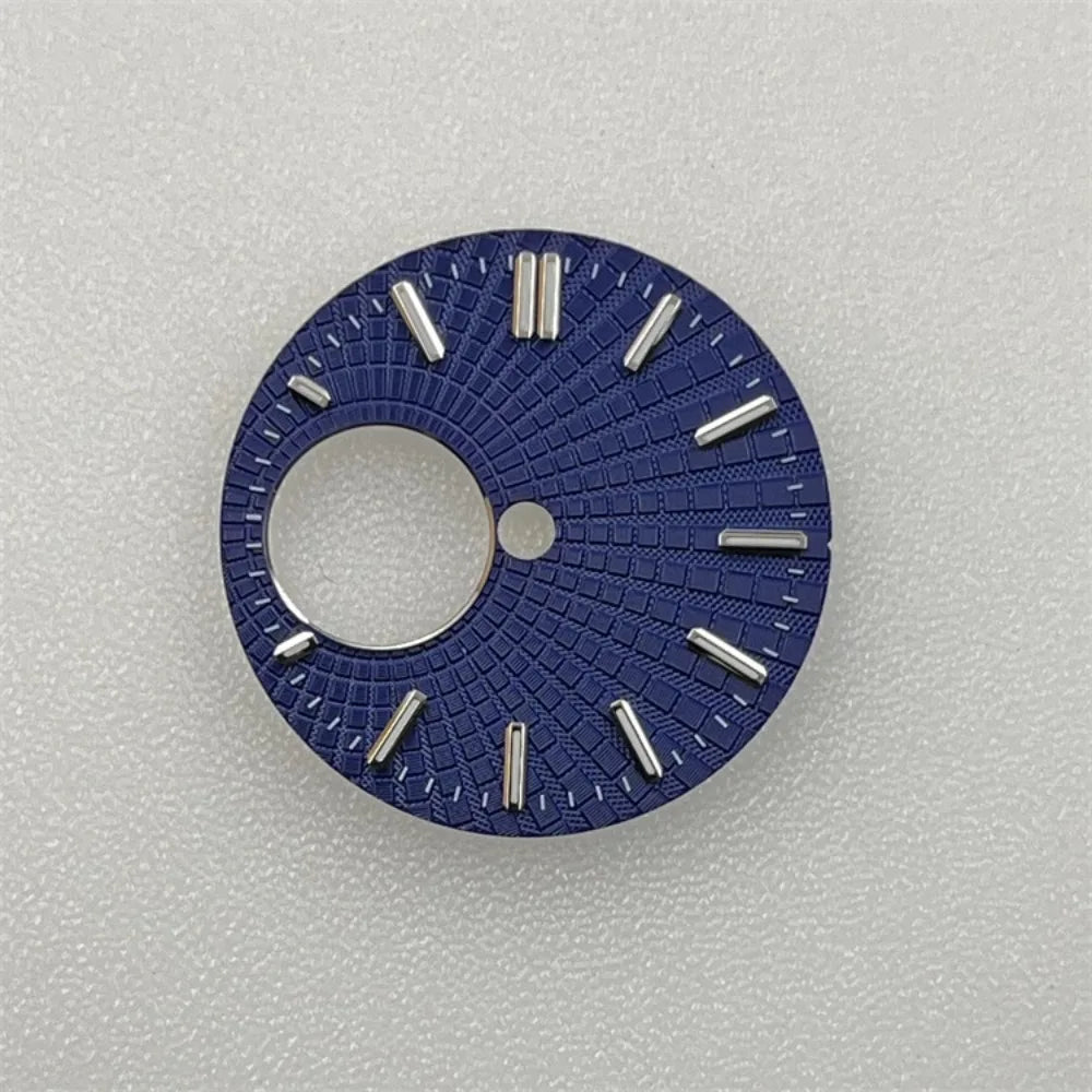 28.5mm Dial Watch Dial Green Luminous Diving Watch Faces for NH38/NH34 Movement