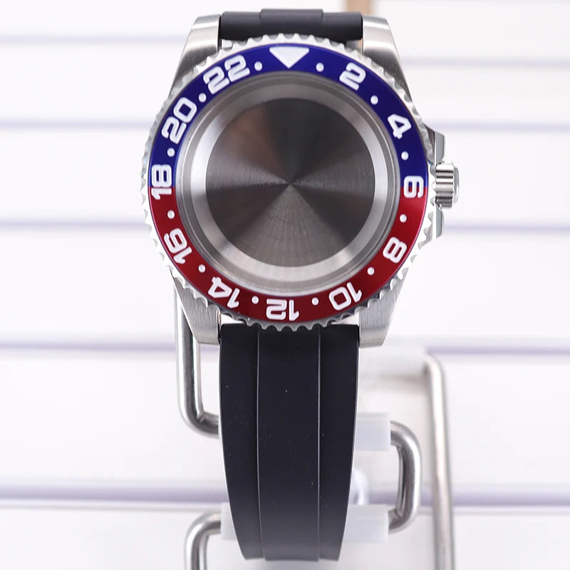 40mm Watch Case For 4R NH35 NH36 NH34/38 NH70 8215 Eta2824 PT5000 Sapphire Glass