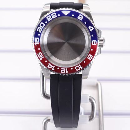 40mm Watch Case For 4R NH35 NH36 NH34/38 NH70 8215 Eta2824 PT5000 Sapphire Glass