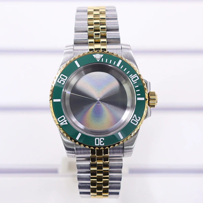 40mm Watch Case Sapphire Glass For Nh35 Nh34 Nh36 Nh72 2824 Miyota 8215 SUB GMT