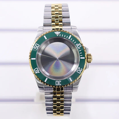 40mm Watch Case Sapphire Glass For Nh35 Nh34 Nh36 Nh72 2824 Miyota 8215 SUB GMT