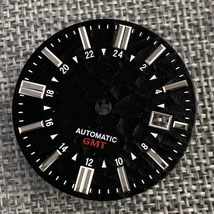 33.5mm Dial Luminous Mark fit GS Model Vintage Style NH34A Movement Watch