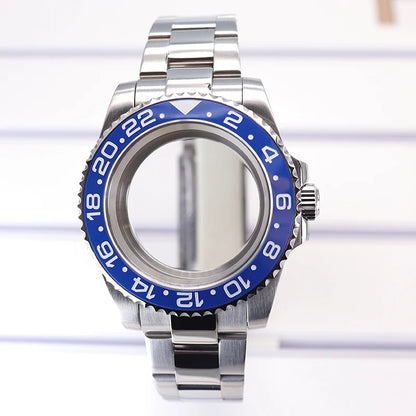 40mm Watch Cases Sapphire For Nh35 Nh36 Nh34/38 Nh70 Miyota 8215 Eta 2824 PT5000