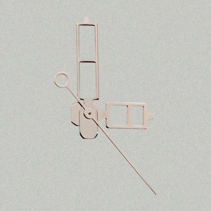 8mm*12mm*12.5mm Modified Square Hollow Watch Hands for NH35/NH36/4R/7S Movement