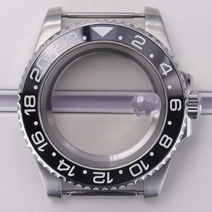 40mm Watch Case For 4R NH35 NH36 NH34/38 NH70 8215 Eta2824 PT5000 Sapphire Glass
