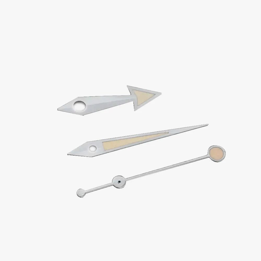 Modified Watch Hands Set with Green Luminous for NH34 NH35 NH36 4R 7S Movement
