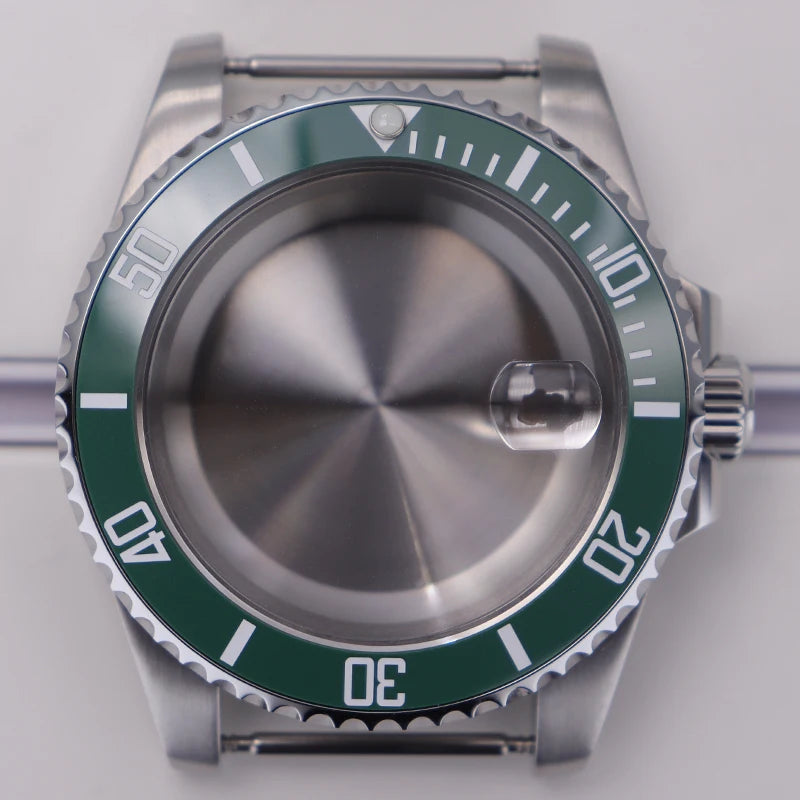 40mm Diver Cases Sapphire Glass for Sub Nh35 Nh34 Nh36 Nh38 Miyota 8215 Eta 2824