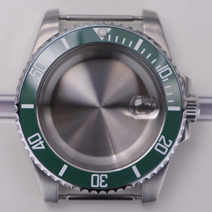 40mm Diver Cases Sapphire Glass for Sub Nh35 Nh34 Nh36 Nh38 Miyota 8215 Eta 2824