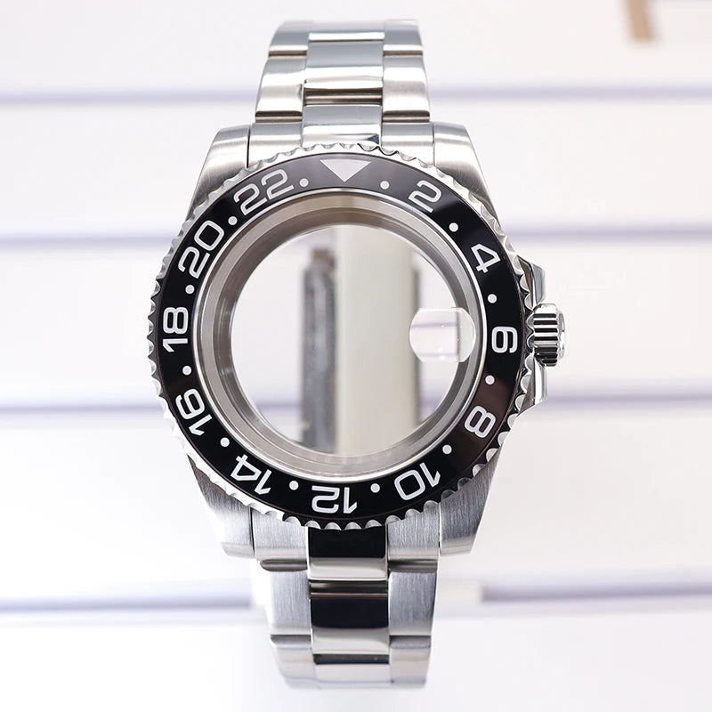 40mm Watch Cases Sapphire For Nh35 Nh36 Nh34/38 Nh70 Miyota 8215 Eta 2824 PT5000