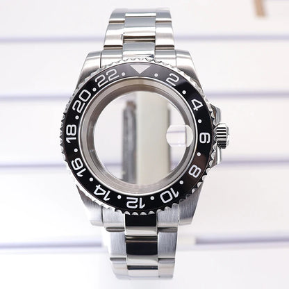 40mm Watch Cases Sapphire For Nh35 Nh36 Nh34/38 Nh70 Miyota 8215 Eta 2824 PT5000