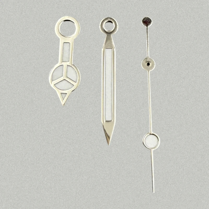 Modified Green Luminous Cusp Watch Hands Pointers for NH35/NH36/4R/7S Movement