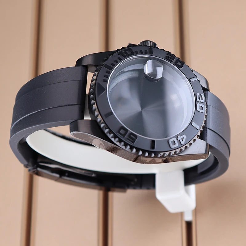 40mm Watch Cases For nh34 nh35 nh36 nh38 Miyota 8215 eta 2824 YACHT-MASTER