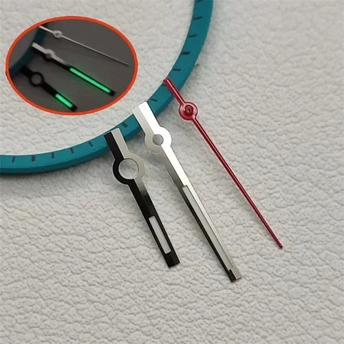 Modified BGW9/3C with Green Luminous Watch Hands for NH35A NH36A Movement