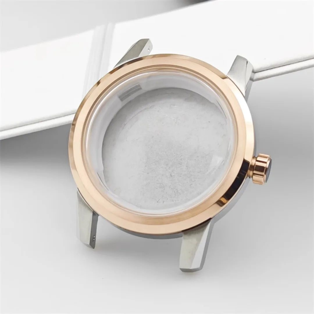 Stainless Steel Watch Case Suitable for 32.5mm Watch Dial for NH35 Movement