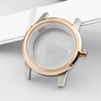 Stainless Steel Watch Case Suitable for 32.5mm Watch Dial for NH35 Movement