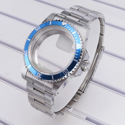 38mm Steel Watch Case With Bezel 120-clicks For Submariner NH35 NH36 NH70