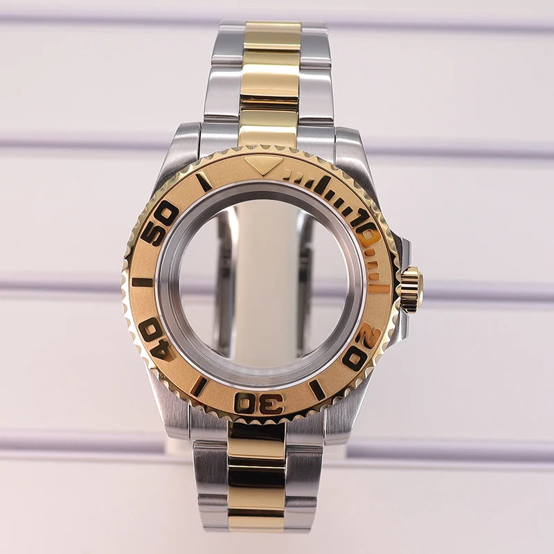 40mm Stainless Steel Watch Cases For Nh35 Nh34 Nh36 Nh70 Eta2824 8215 8205