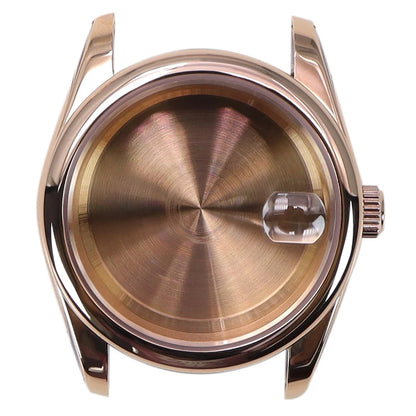 36/39mm Watch Case For NH35/36 NH38 NH70 Miyota 8215 Cases Sapphire Glass Oyster