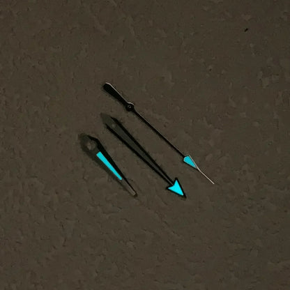 Blue Luminous Coloured Seconds Hand Set Retrofit Watch Hands for NH35/NH36/4R/7S