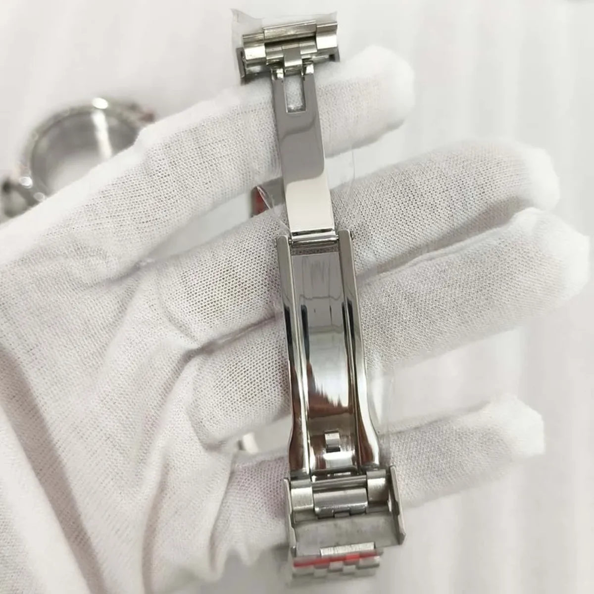 39mm/36mm Watch Case Strap Set with Diamond Bezel for NH35 NH36 Sapphire Glasse