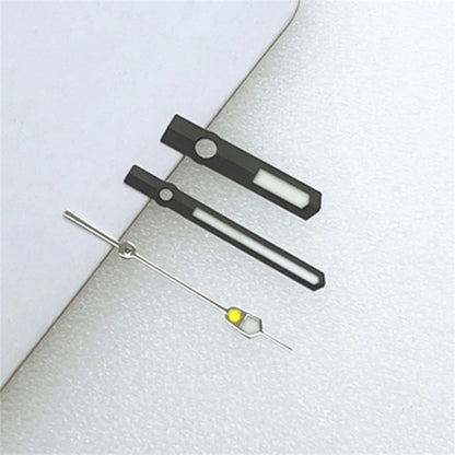 Green Luminous Watch Hands Set for NH34 NH35 NH36 Modified 3Pins Pointers