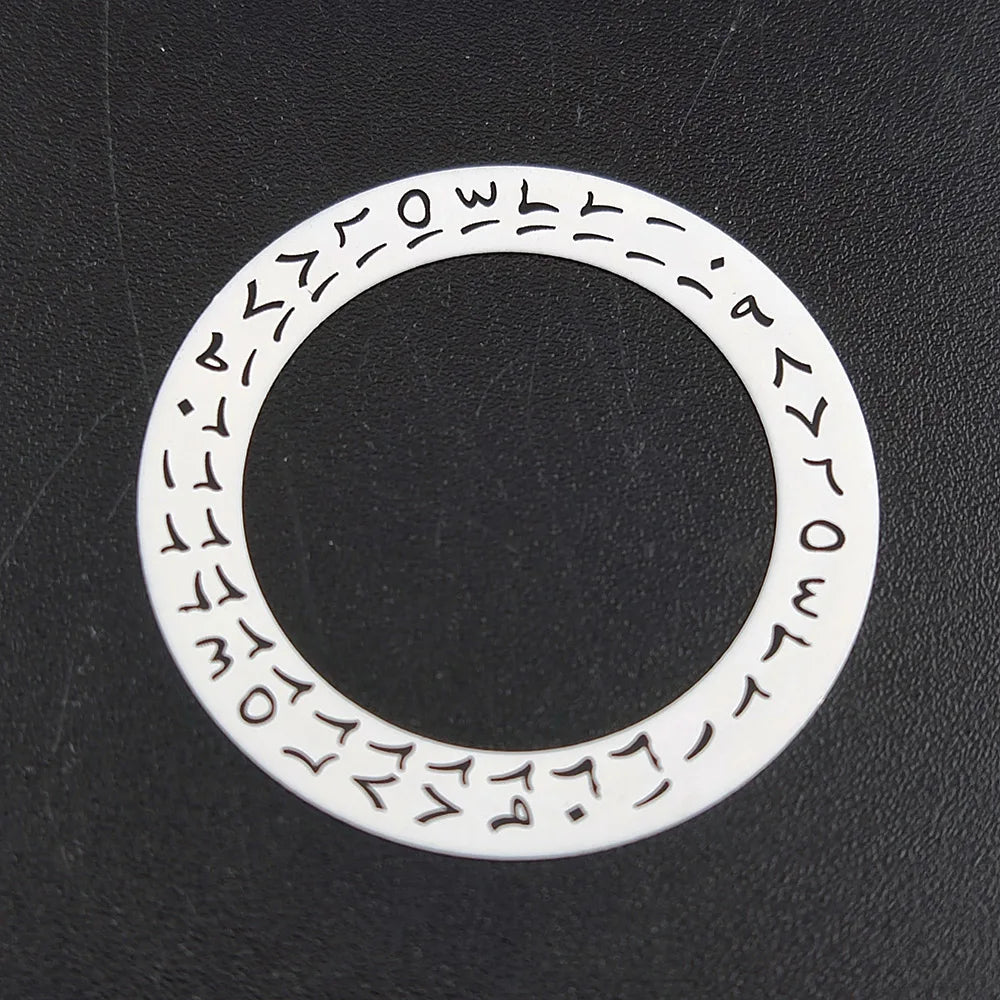NH 35 watch calendar movement replacement parts with date and day wheel discs.
