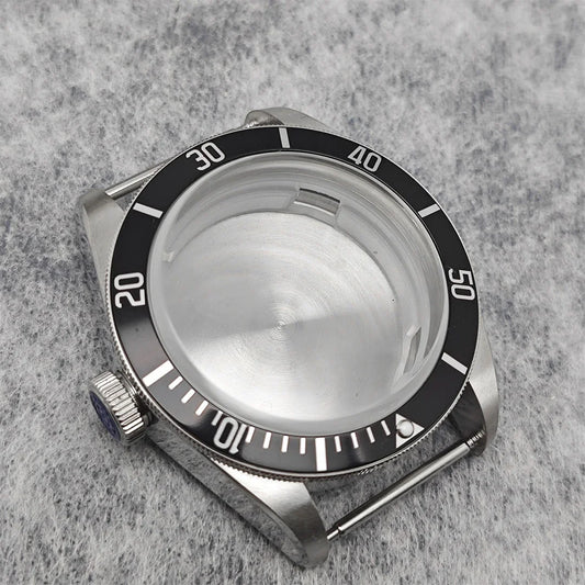 41mm 316L Watch Case with Sapphire Crystal for ETA2824 ST2130 SW200 P5000