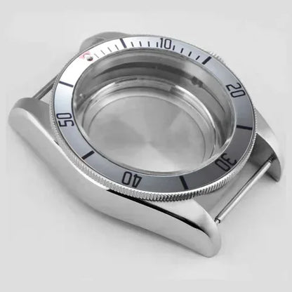 41mm 316L Watch Case with Sapphire Crystal for ETA2824 ST2130 SW200 P5000