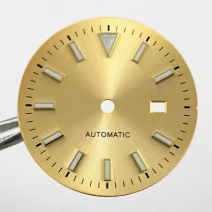 31MM Ladies Round Polished Fluted Bezel Sapphire Crystal Watch Case for NH05/06